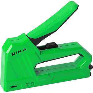Rikå 2-in-1 Nail and Staple Gun - 614mm Staples, 1015mm Brad Nails