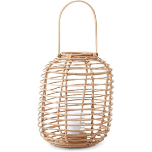 Mataram Tall Natural Rattan Lantern