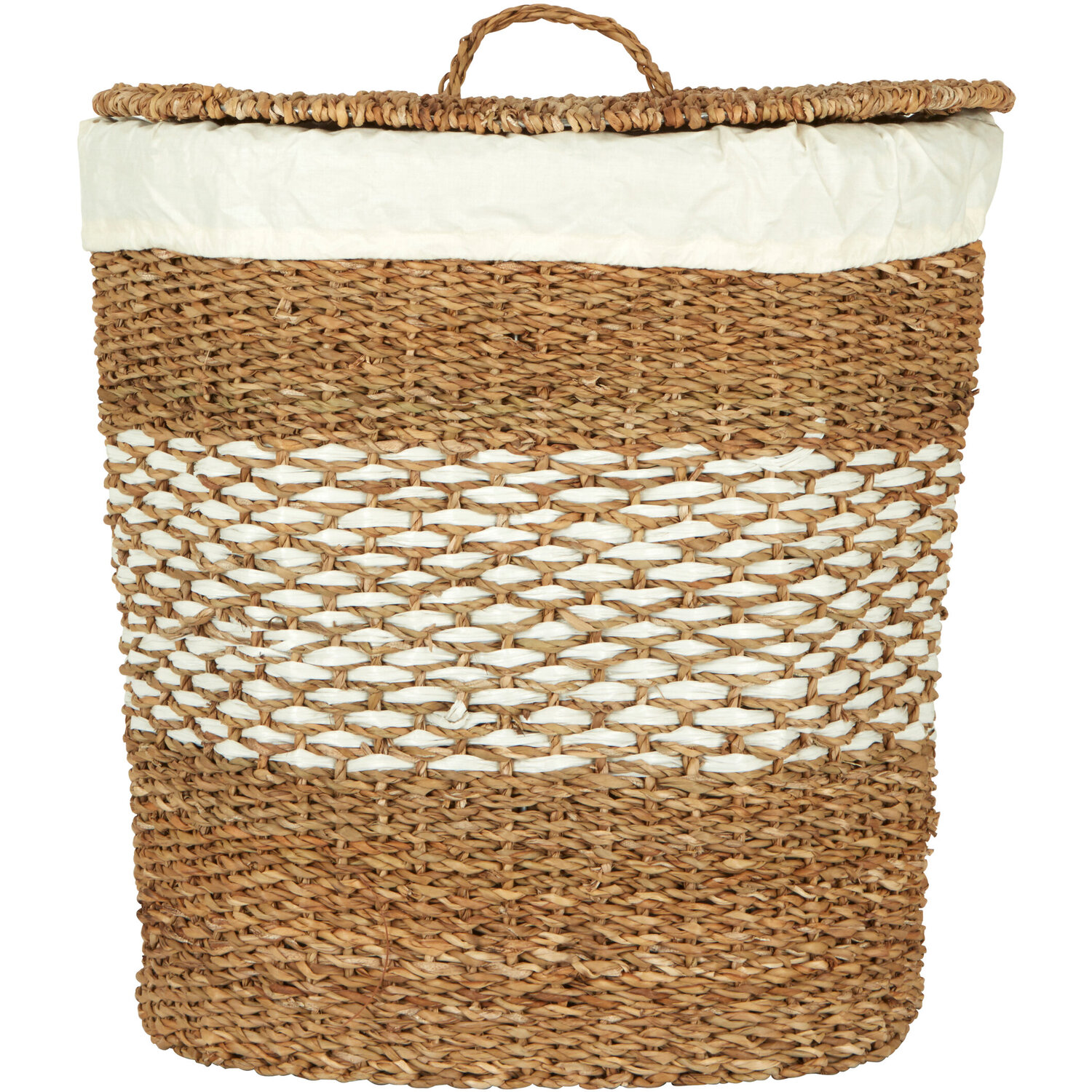 Image of Lidi Oval Multi Seagrass Basket with&hellip;