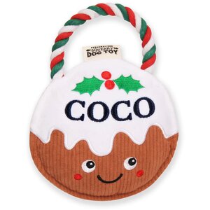 Pre-personalised Christmas Dog Toy Gift - Over 80 Titles - Coco