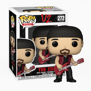 Funko Pop Rocks U2 Zootv The Edge 272 Vinyl Figure