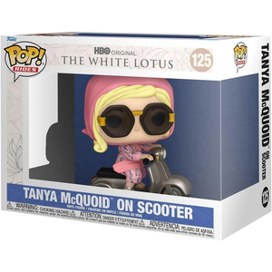 Funko Pop Rides White Lotus Tanya McQuoid On Scooter Vinyl Figure 125