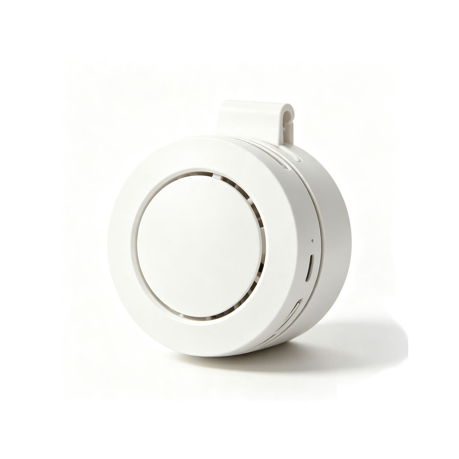 Lovii Unisex White Mini Fan Portable Waist Hanging Silent Personal Cooling Fan In Small - Image 2