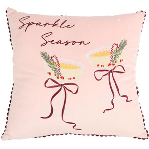 Sparkle Season Velvet Cushion