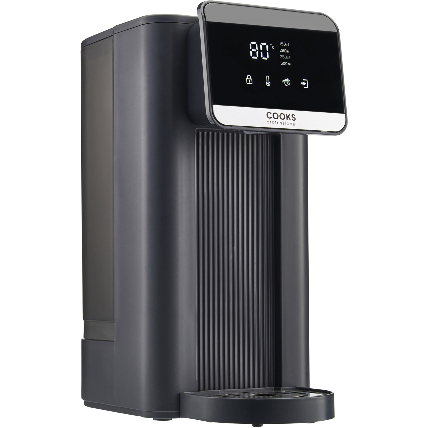 Cooks Professional 2.5L Digital Hot Water Dispenser - Dark Grey