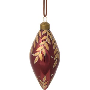 Auburn Leaf Bauble