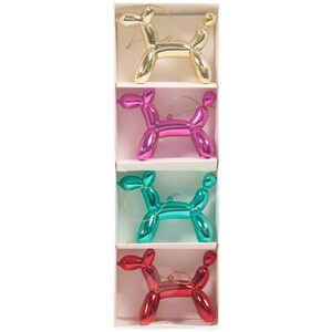 Set of 4 Balloon Dogs