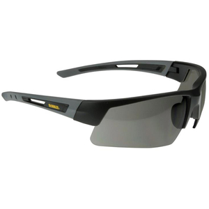 DEWALT, DPG100, Crosscut Safety Glasses, Smoke, Polycarbonate, 1 Pair