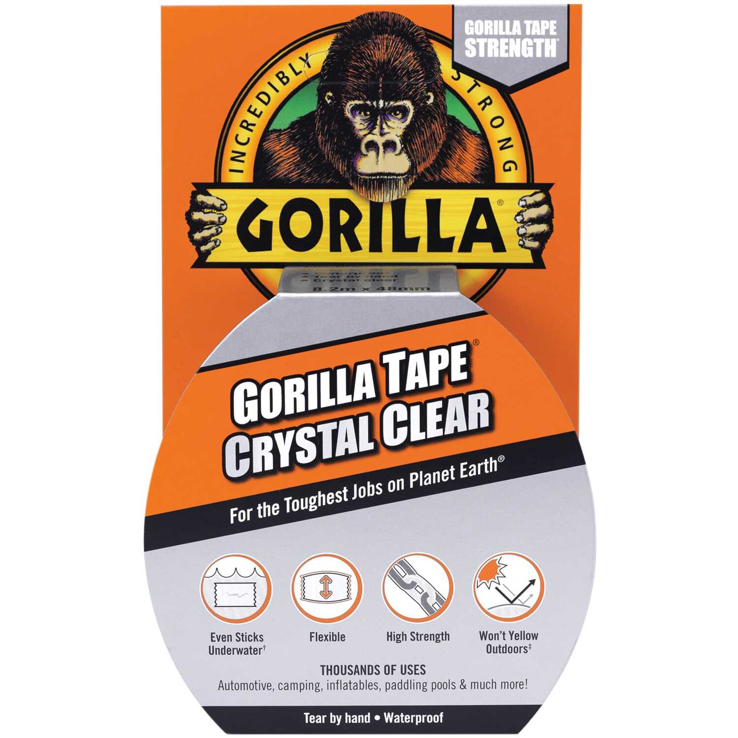 Gorilla Glue Gorilla Clear Repair Tape 8.2m - PACK (6) - Image 26