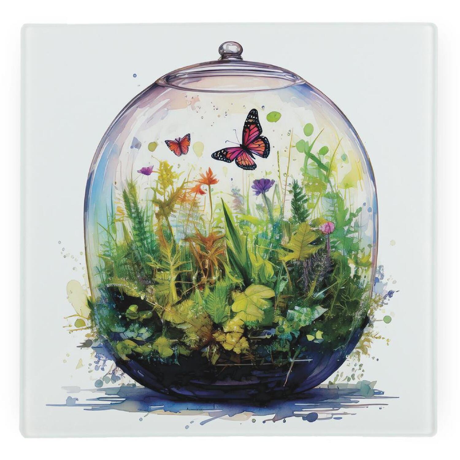 Image of Plant Terrarium Glass Hot Pot Stand&hellip;
