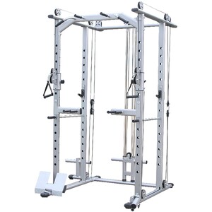 Modern Fitness Cable Pulley Power Rack Squat Cage