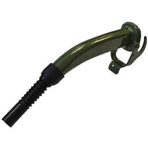 Pegdev Durable Metal Jerry Can Spout Rubber Nozzle Leak-Free Seal