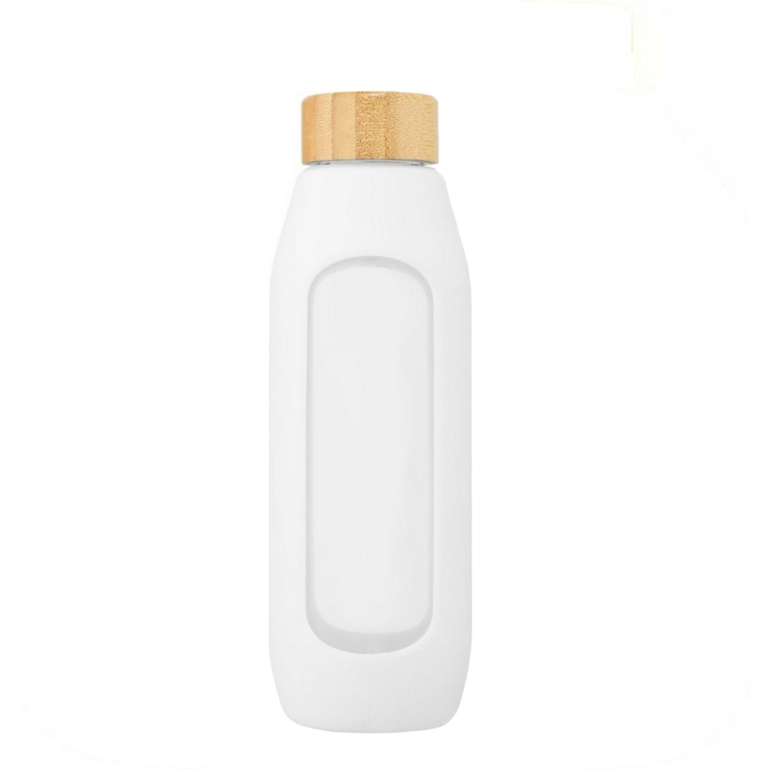 Avenue Glass 600Ml Water Bottle - White