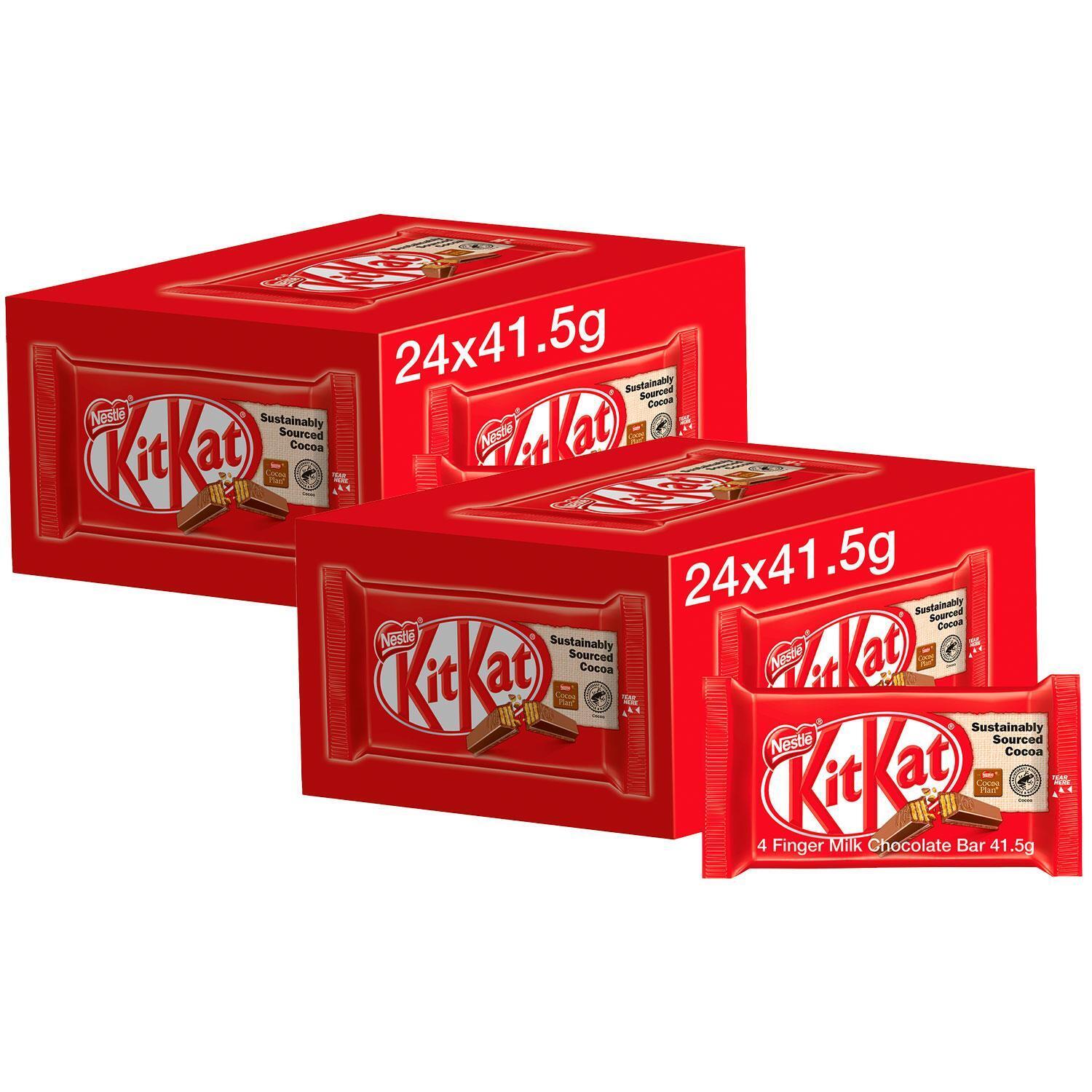 Kitkat 24Pk Four Finger Milk Chocolate Bar - 42G - Image 6