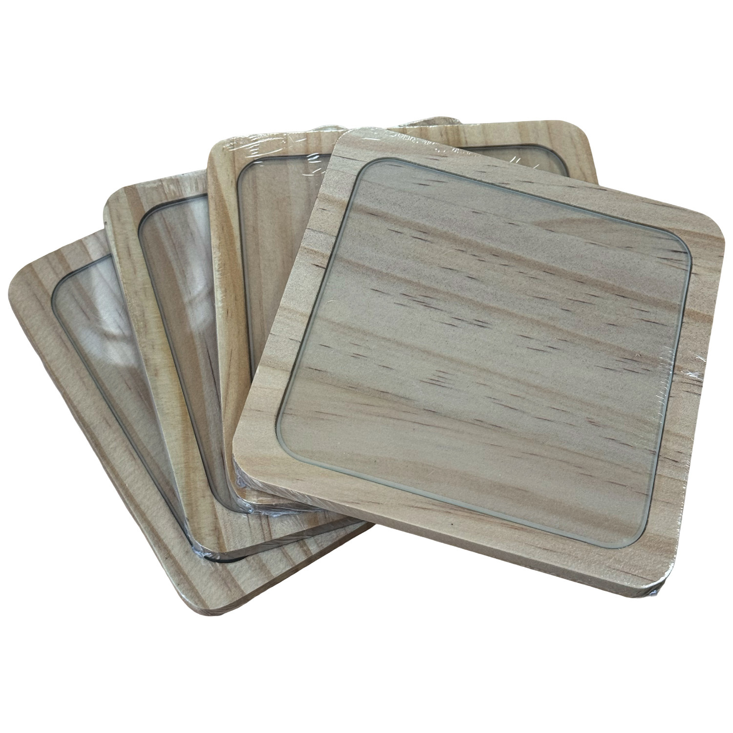 Image of Pack of 4 Photo Coasters -&hellip;