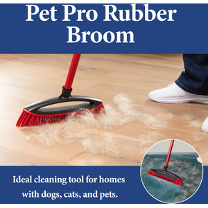 Vileda Pet Pro Rubber Broom