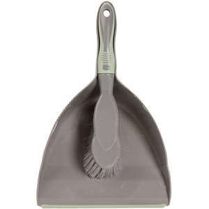 My Home Sage Dustpan and Brush Set