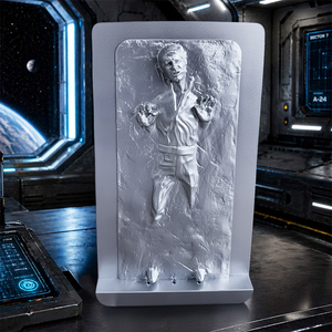 Star Wars Han Solo Carbonite Mini Fridge Light Up Design