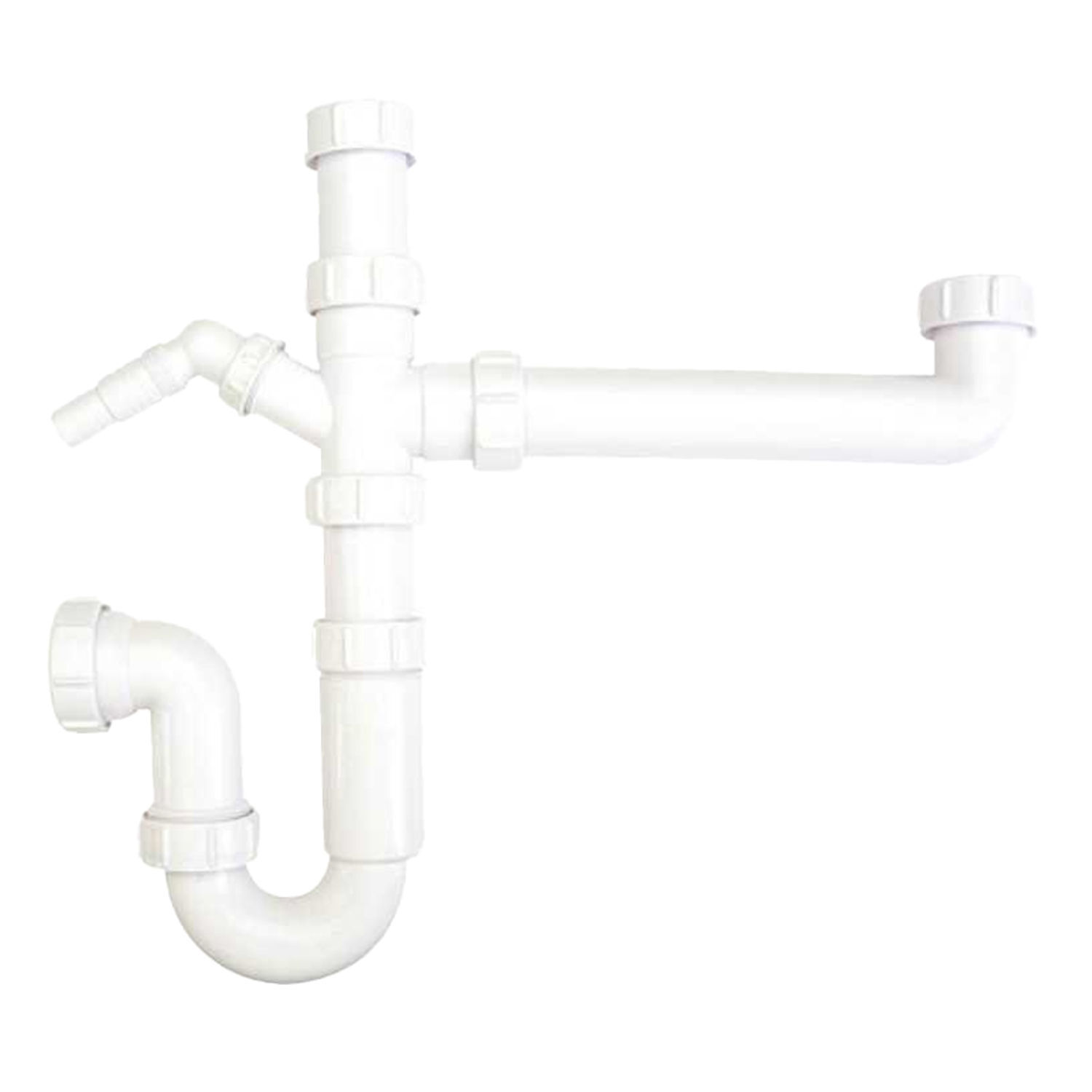 Securplumb Bowl & Half Kit - White