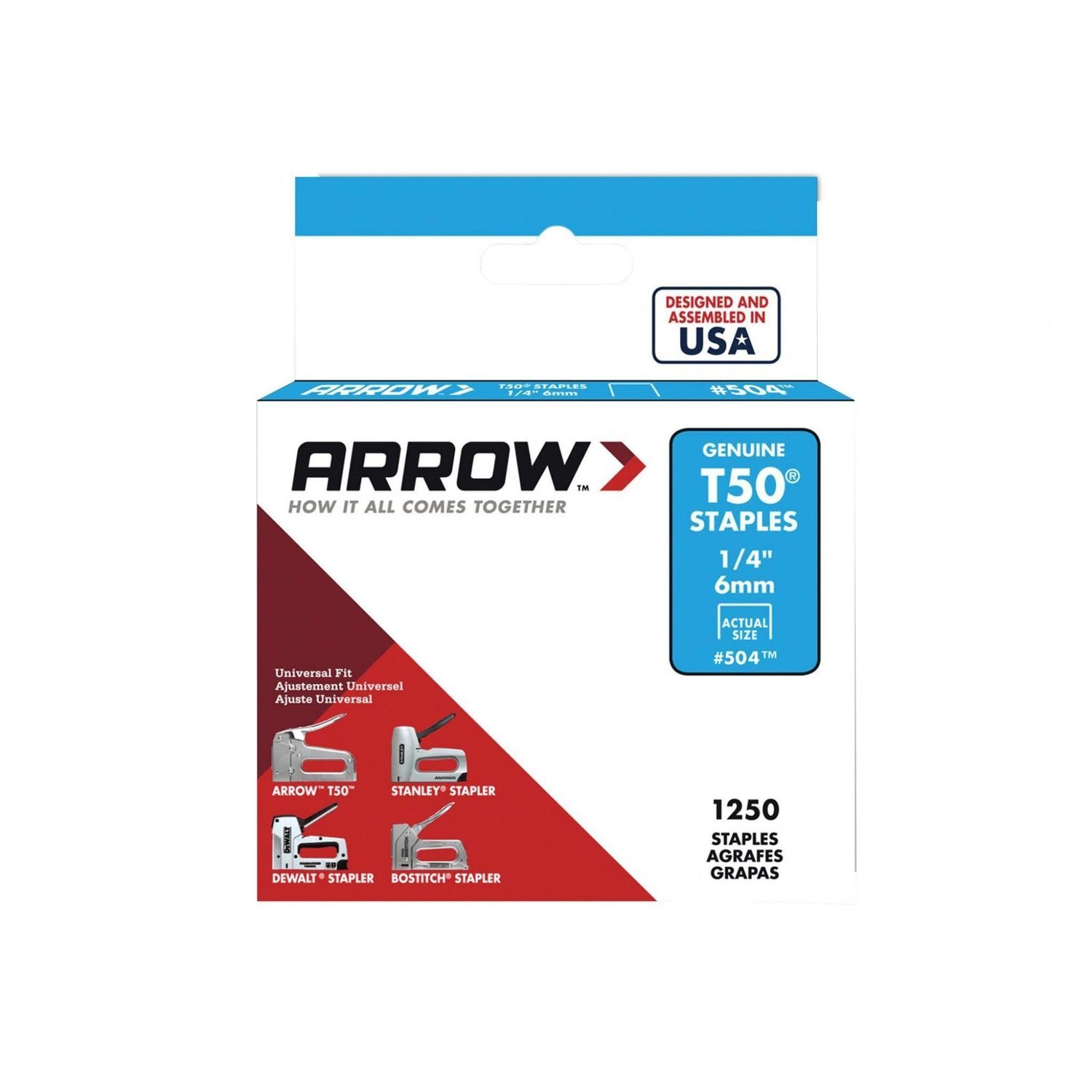 Arrow T50 Staples G - Multi Colour