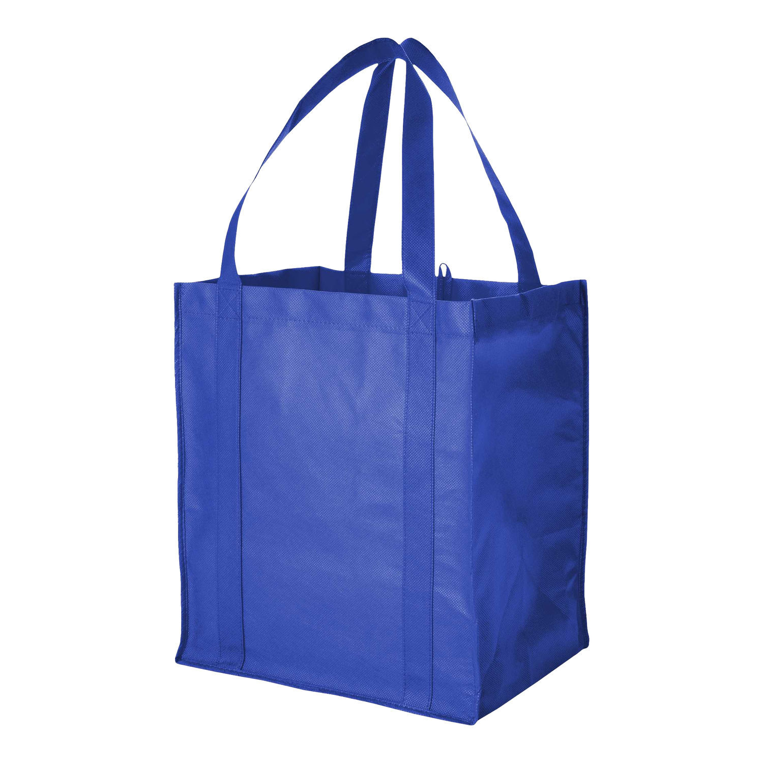 Bullet Liberty Non Woven Grocery Tote (Pack Of 2) - Royal Blue