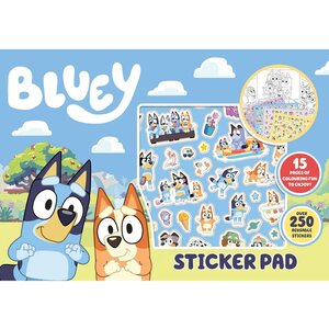 Bluey Sticker Pad Paper Activity and Colouring Books