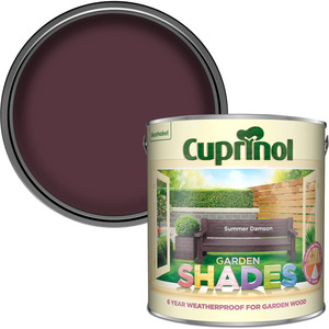 Cuprinol Garden Shades Woodstain - Summer Damson 2.5L