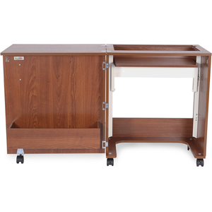 Judy Fold-away Sewing Cabinet in Teak