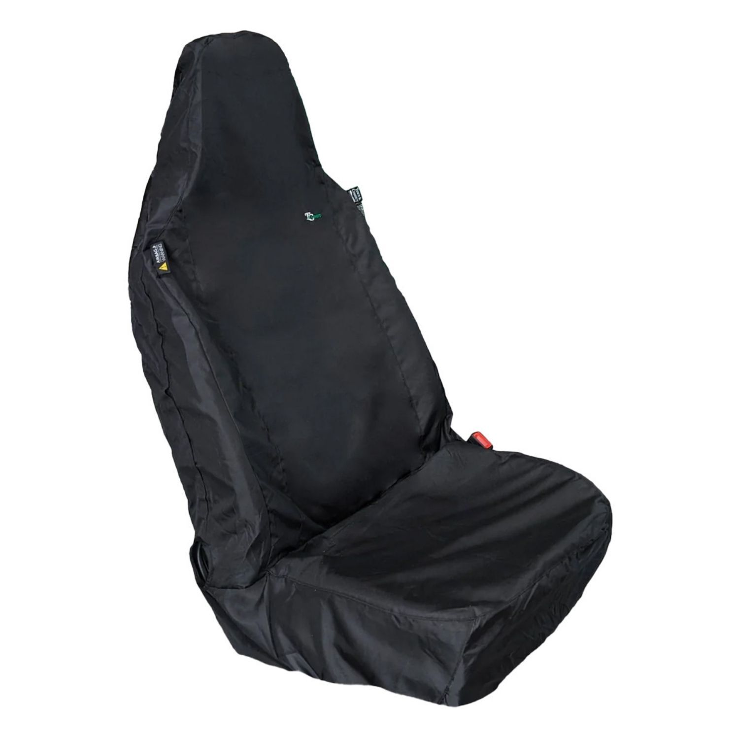 Town & Country Universal Airbag Compatible Single Seat Cover - Black - AB03BLK - Image 6