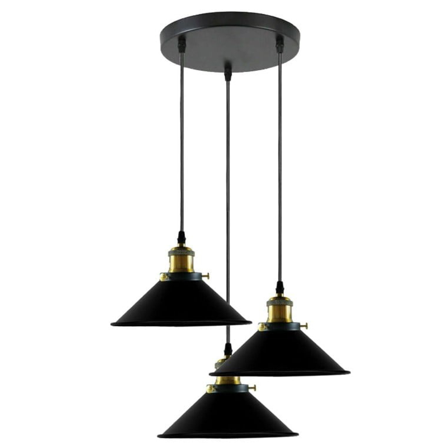 The Bath Plus Tb+ Pendant Black Light 3Way - Black