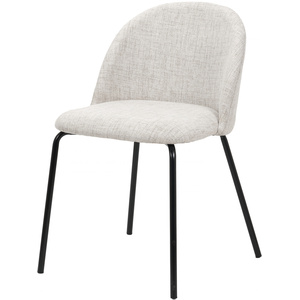 Curved Back Dining Chair - Pebble Grey