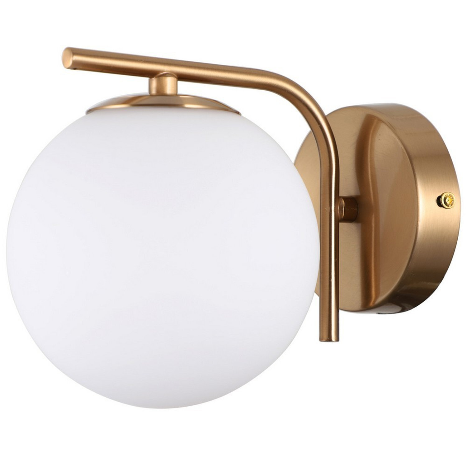 Italux Lighting Modern Wall Light Gold - Gold