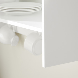 White SoBuy Wall Mounted Kitchen Plate Cup Rack shot 21561444