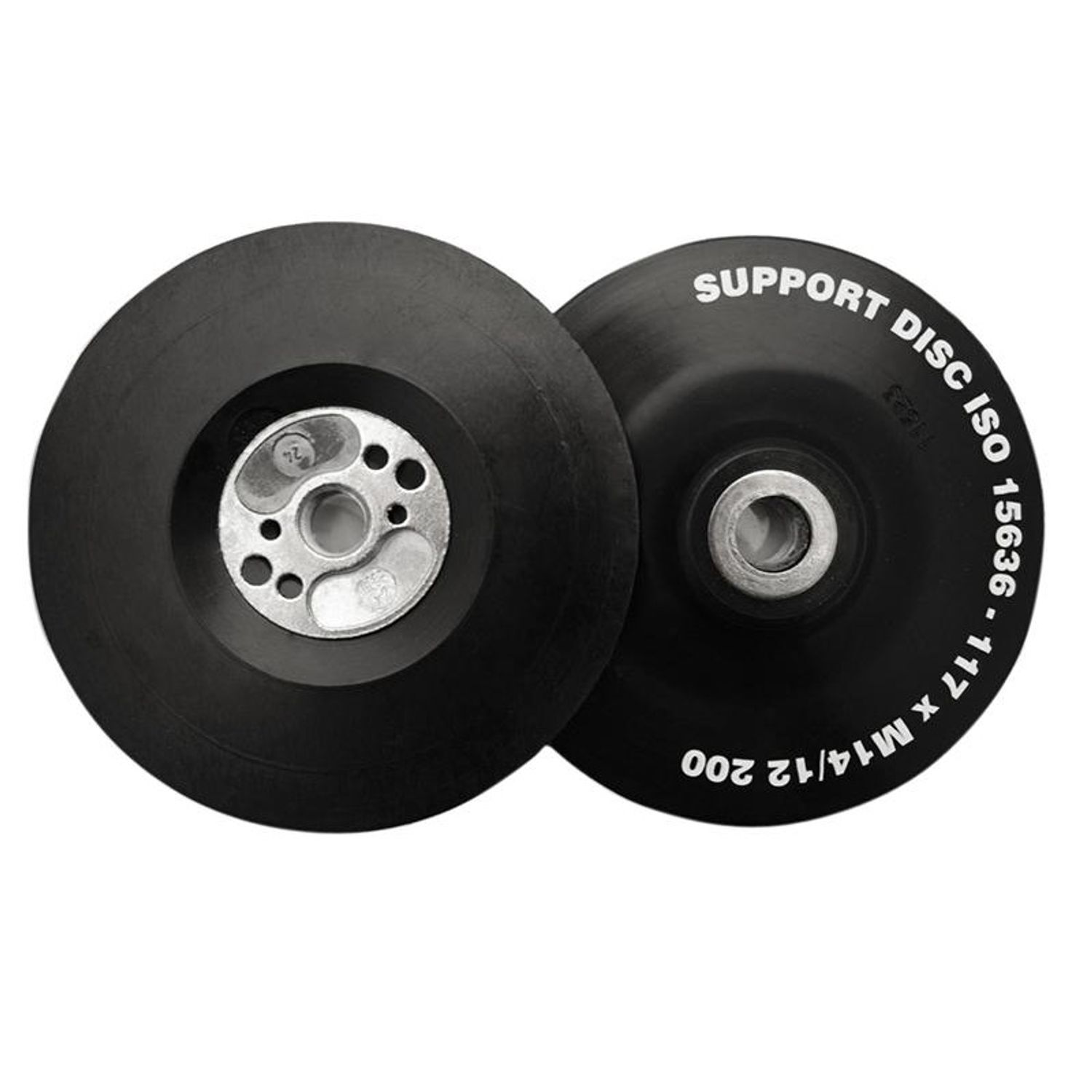 Flexipads World Class Angle Grinder Pads, Soft Black For Curved Surfaces