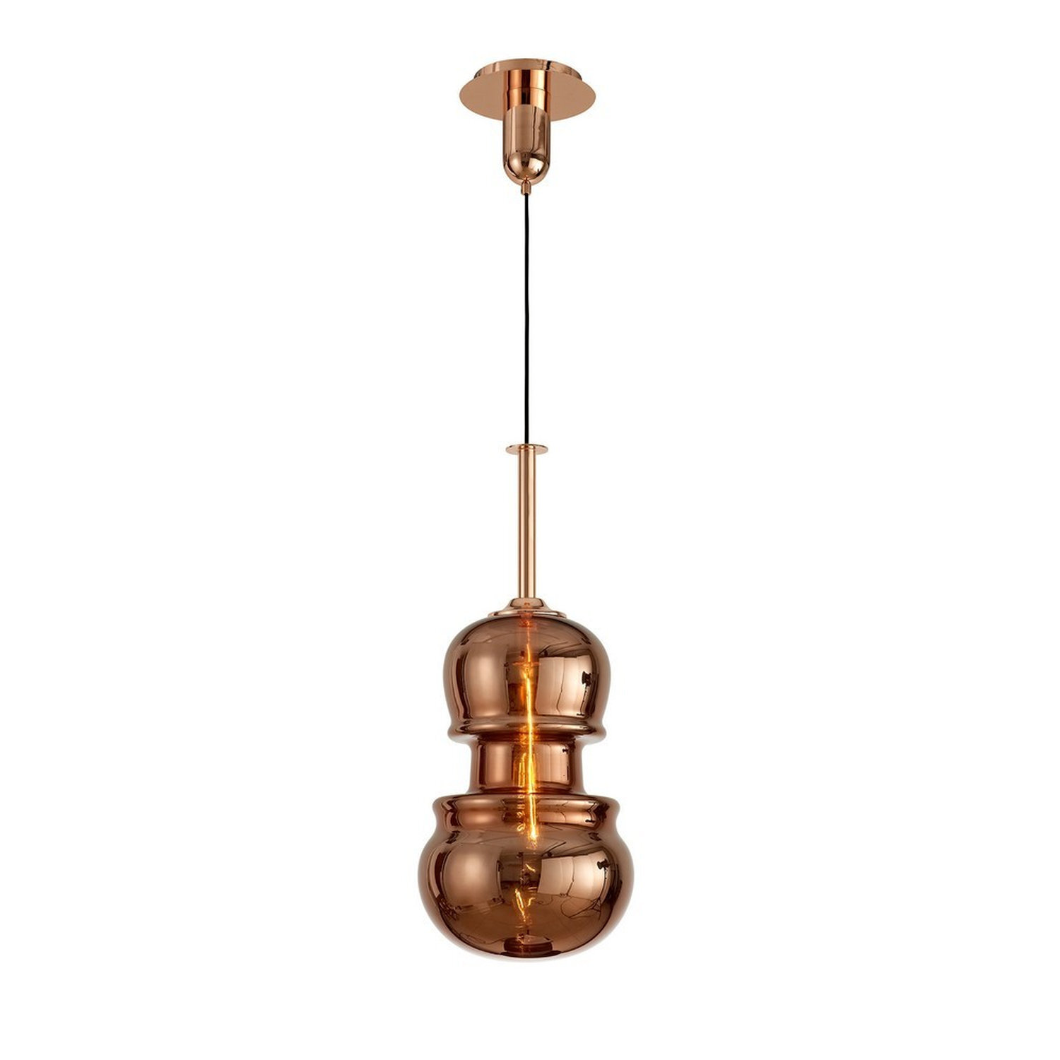 Inspired Lighting Sonata Pendant Light Copper