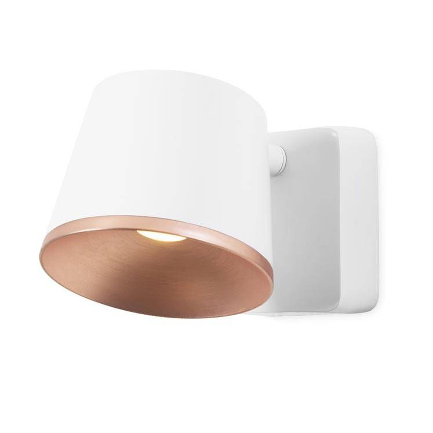 Drone Integrated LED Indoor Dome Wall / Ceiling Light White, Copper - Image 2