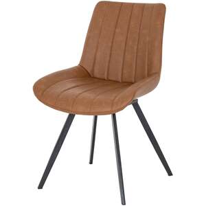Malmo Tan Swivel Dining Chair Decorative Home Accessory