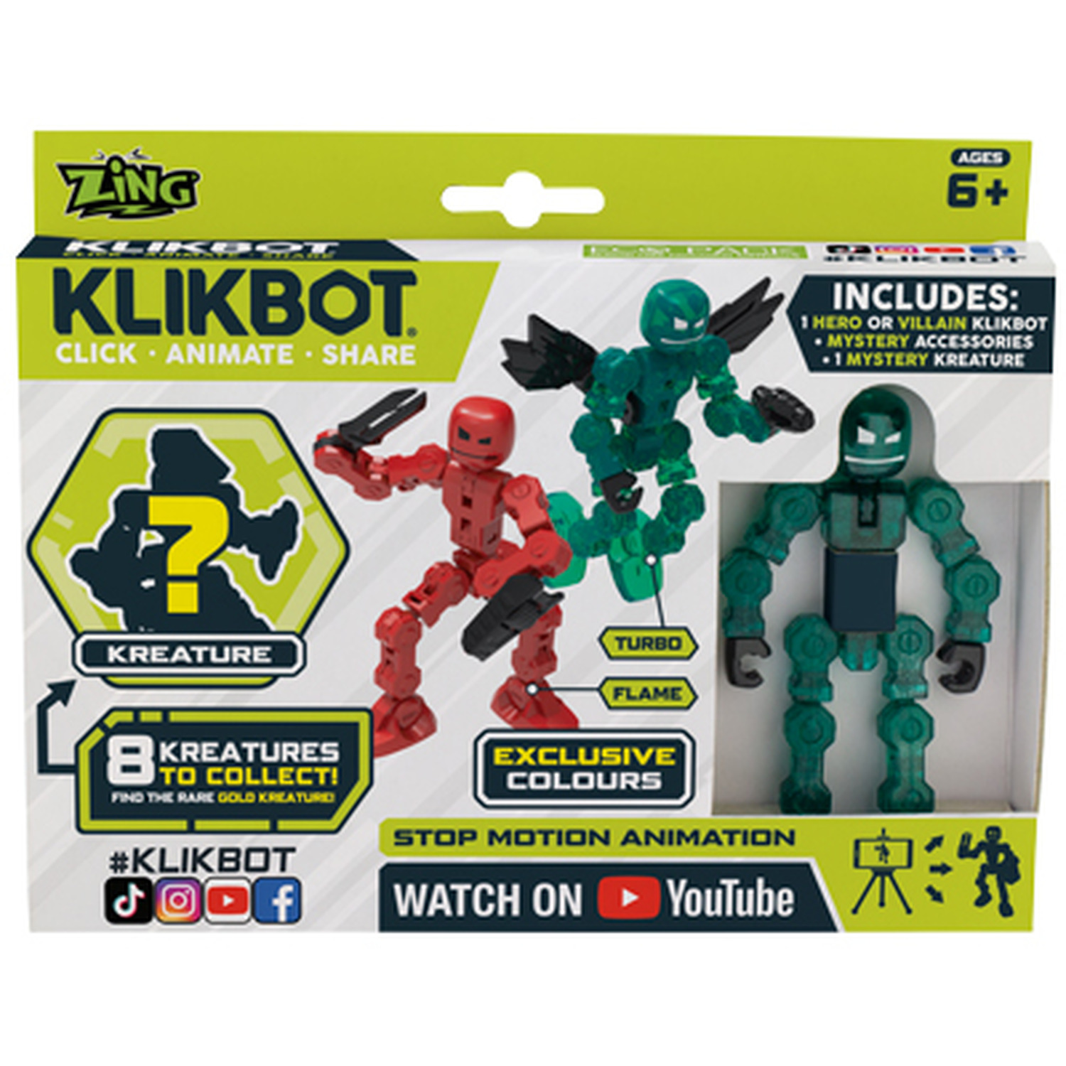 Image of Klikbot and Kreature Combo Set - Klikbots