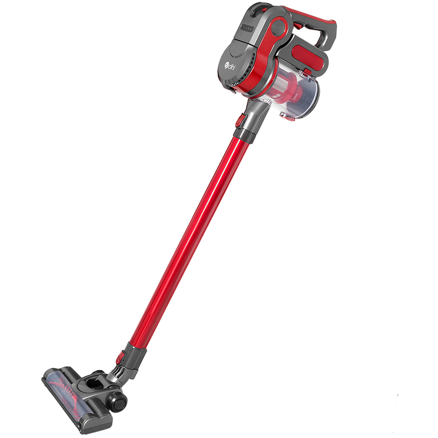Image of DIHL 120W 22.2V Li-On Battery Cordless Vacuum Cleaner - Red