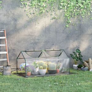 Outsunny Mini Greenhouse Small Plant Grow House