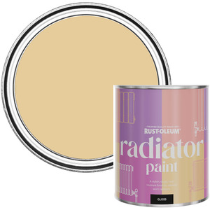 Rust-Oleum Radiator Paint in Gloss Finish - Sandstorm 750ml