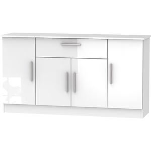 Contrast Wide 4 Door1 Drawer Unit