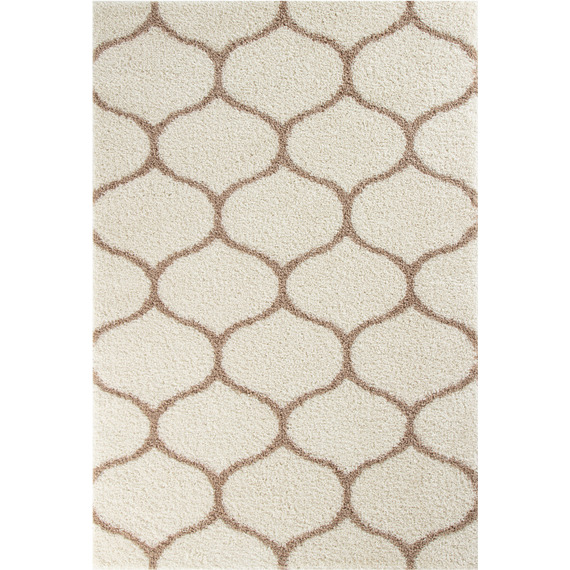 Myshaggy Collection Trellis Design Rug