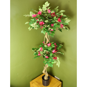 Leaf Pink Japanese Artificial Silk Bougainvillea Tree