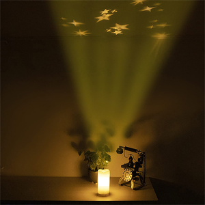 LED Candle Projector Star