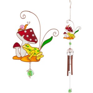 Handcrafted Toadstool Windchime