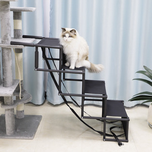 Telescopic Ladder Pet Step with 4 Steps Pet Staircase
