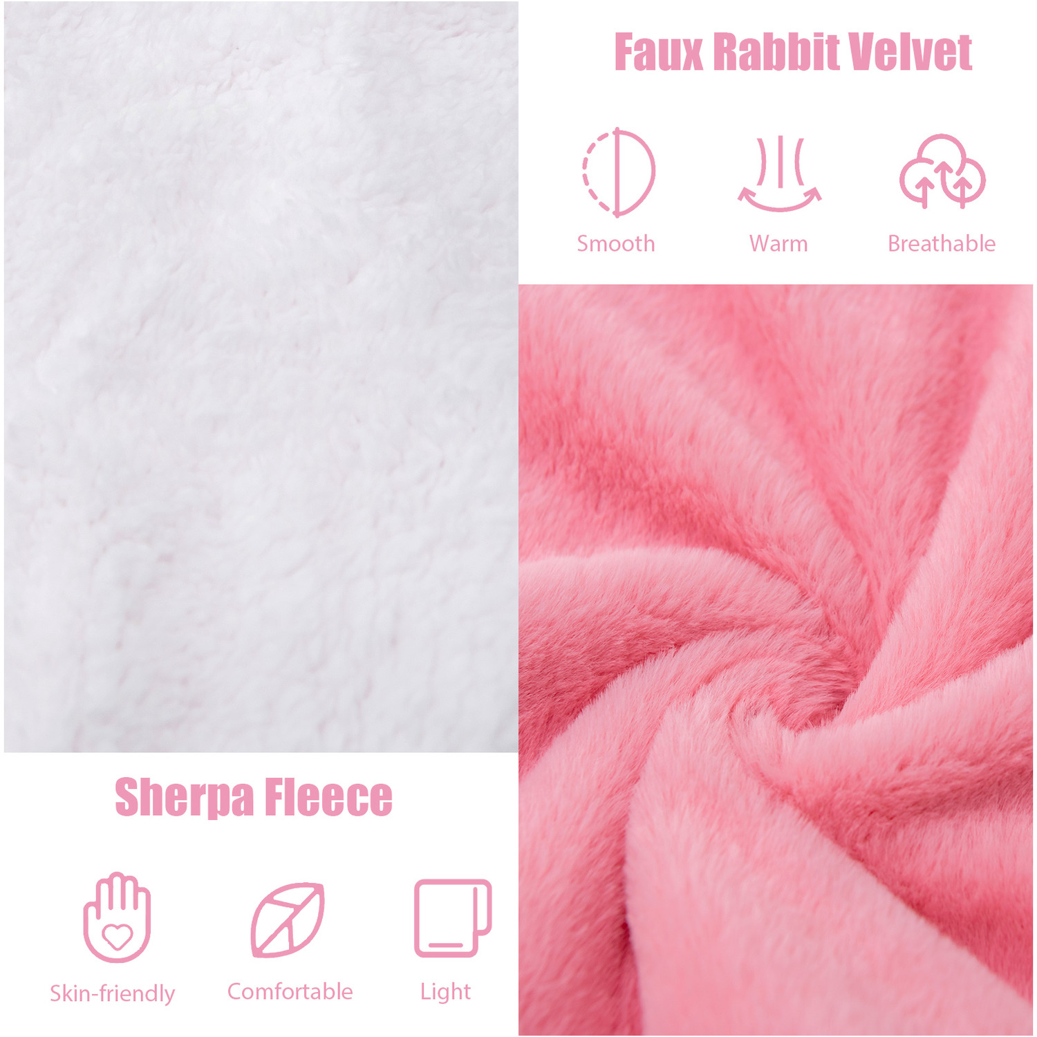 Warm Household Plus Velvet Electric Blanket