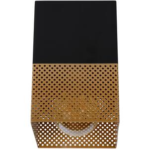 Renate Modern Flush Ceiling Light Matt Gold Brass