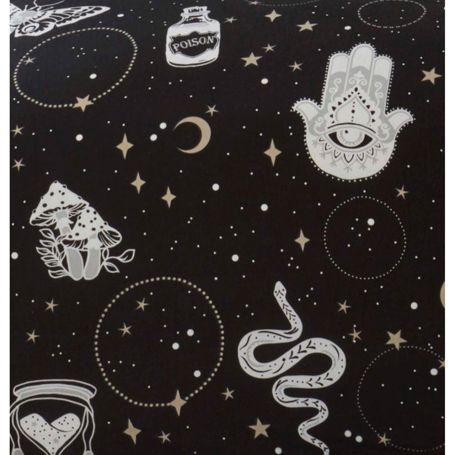 Gothic Magic Duvet Cover Set - Black Double
